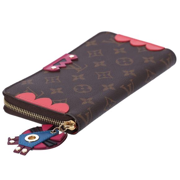 Louis Vuitton Zippy Wallet Monogram Totem M61364 Flamingo - Picture 6 of 6